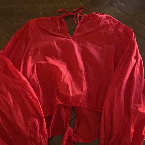Red blouse - Picture 2 of 2